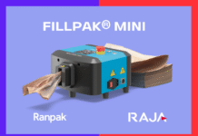 RAJA predstavuje inovatívny FillPak® Mini – najkompaktnejší stroj na papierovú výplň na trhu